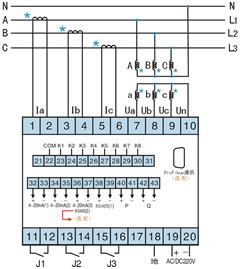 CH2000CA-F接线图 CH2000CA-F接线图