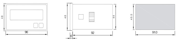 BRN-E221-AU单相数字电压表 