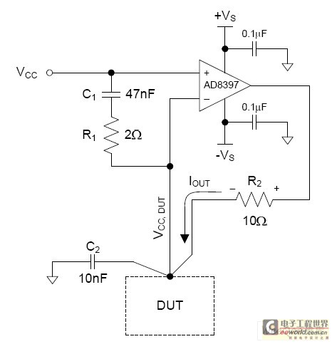 AD8397用作电源提升电路